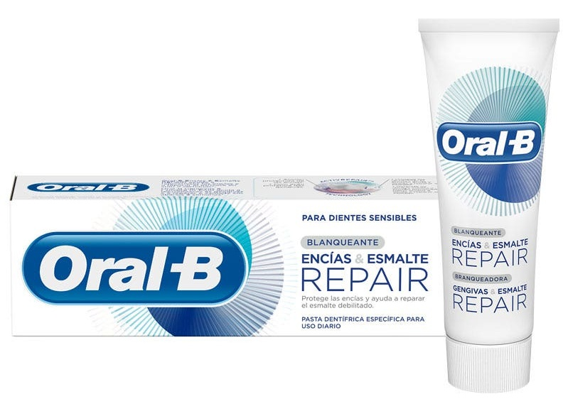 Oral-B Pasta Dentifrica Encías y Esmalte Repair Blanqueadora 75 ml