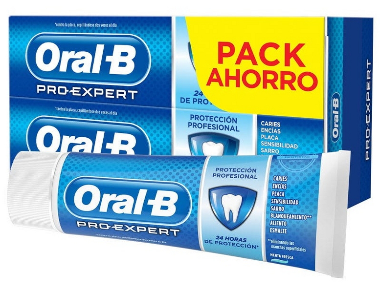 Oral-B Pro Expert Pasta Dentífrica Protección Profesional 2x75ml