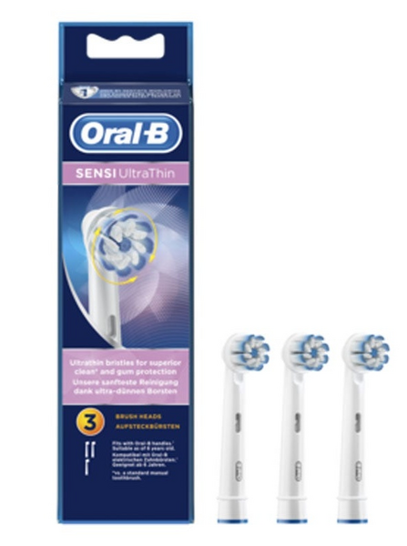 Oral B Recambios Cepillo Recargable Sensitive Clean 3 uds