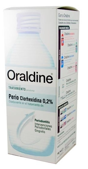 Oraldine Periodontal Tratamiento 400 ml