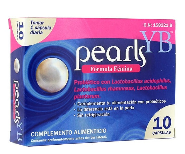 Pearls YB 10 Cápsulas