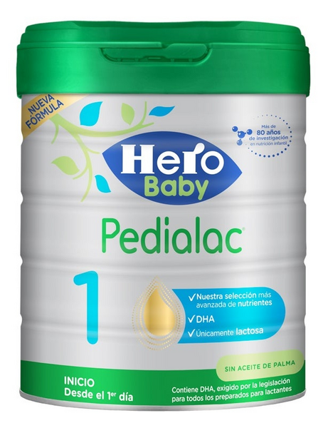 Hero Baby Pedialac Leche 1 Inicio hasta 6m 800 gr