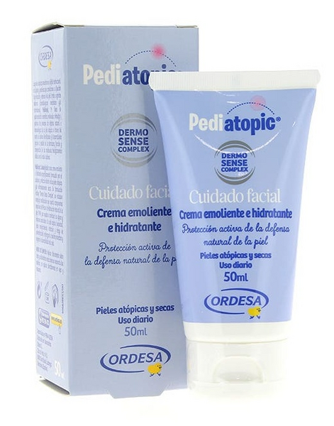 Pediatopic Cuidado Facial Crema Emoliente Hidratante 50 ml