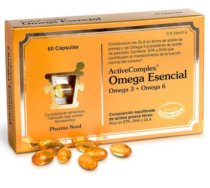Pharma Nord ActiveComplex Omega Esencial 60 Cápsulas