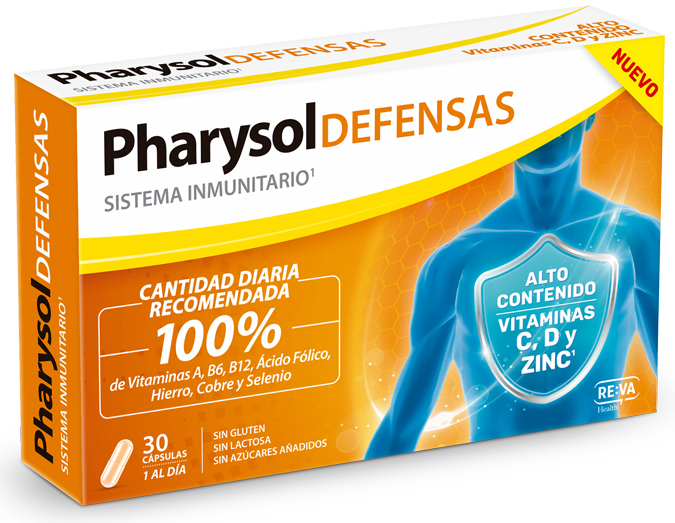 Pharysol Defensas 1 gr 30 Cápsulas