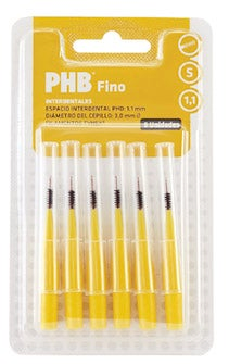 PHB Cepillo Interdental Fino 6 uds