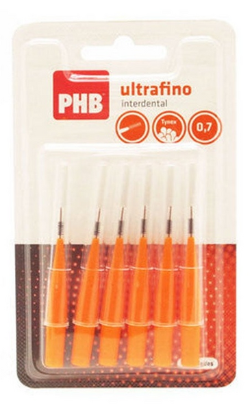 PHB Cepillo Interdental Ultrafino 6 uds