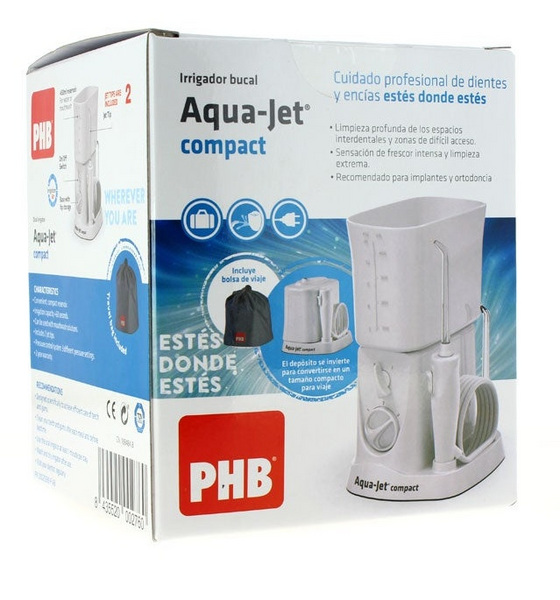 PHB Irrigador Oral Aqua Jet Compact de Viaje