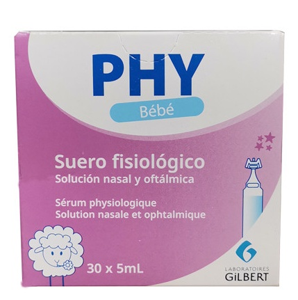Phy Suero Fisiologico Monodosis 30x5 ml