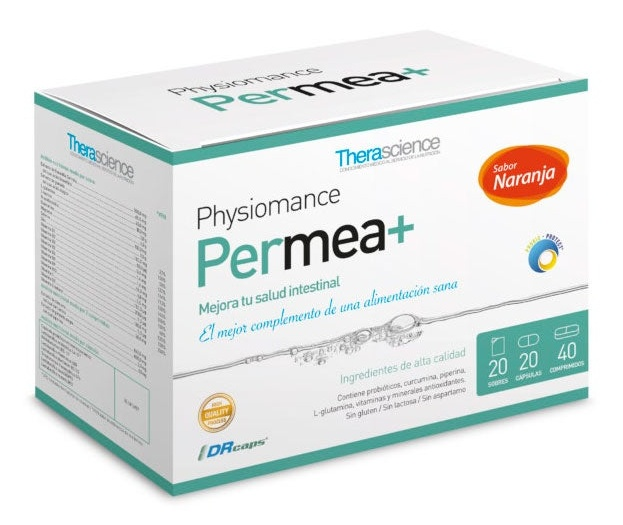Physiomance Permea+ 20 sobres + 20 cápsulas + 40 comprimidos