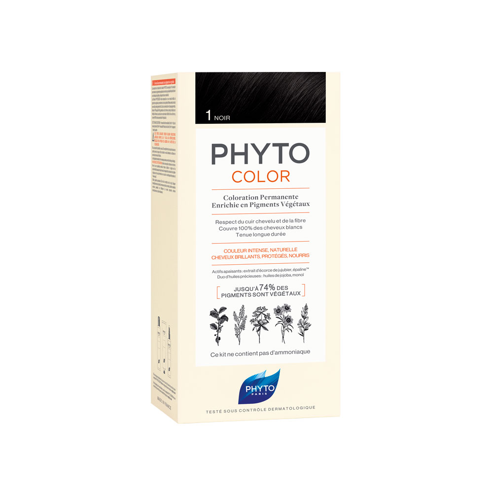 Phyto Phytocolor coloración permanente 1 negro