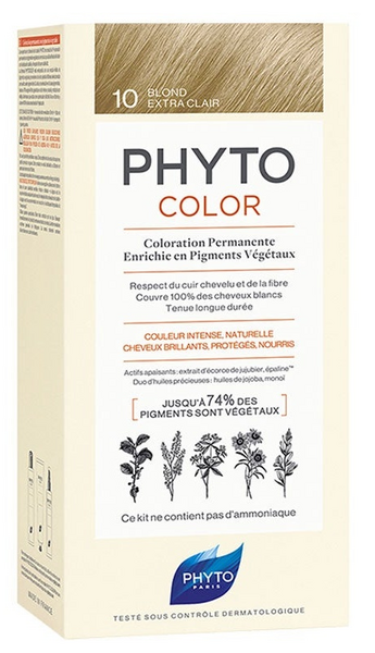Phyto Phytocolor Tinte 10 Rubio Extra Claro