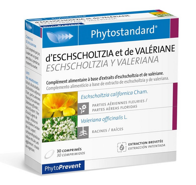 Pileje Phytostandard Eschscholtzia y Valeriana 30 Comprimidos