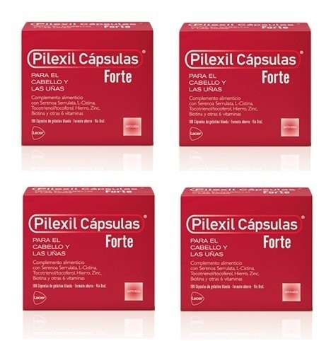 Pilexil Forte Anticaída 400 Cápsulas (Tratamiento para 6 meses)