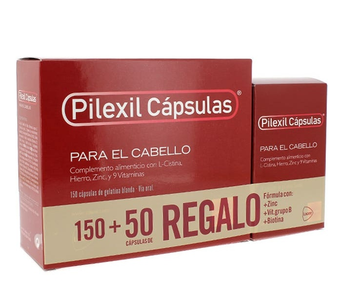 Pilexil Para Cabello 150 Cápsulas + 50 GRATIS