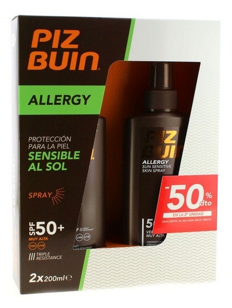Piz Buin Allergy Loción en Spray SPF50 2x200 ml