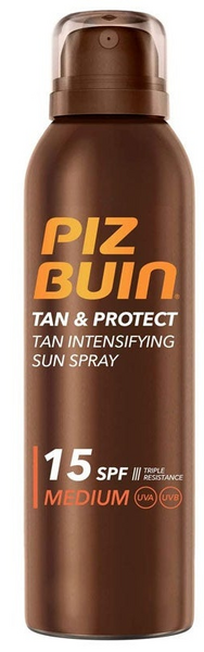 Piz Buin Spray Solar Intensificador Tan & Protect SPF15 150 ml