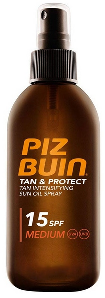 Piz Buin Tan & Protect Aceite Spray Acelerador Bronceado SPF15 150 ml