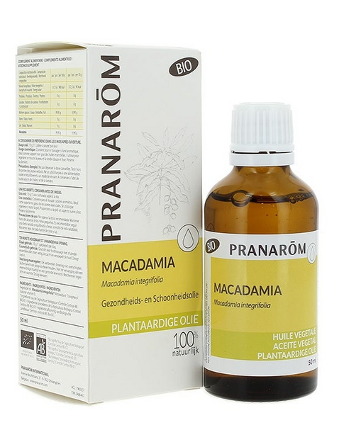 Pranarom Aceite Vegetal Macadamia Bio 50 ml