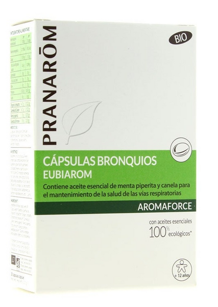 Pranarom Eubiarom Bio Bronquios 30 Cápsulas