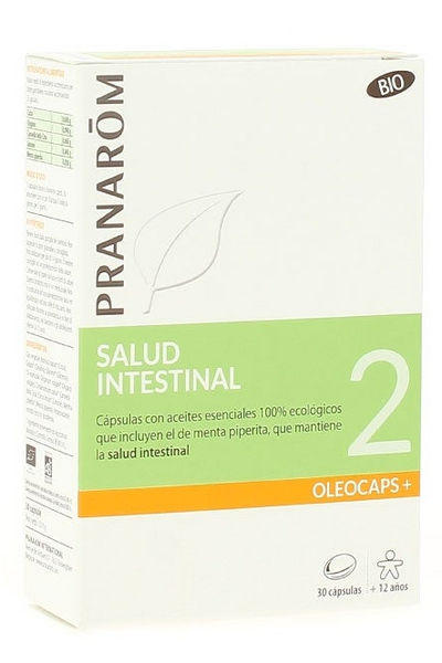 Pranarom Oleocaps+ 2 Salud Intestinal BIO 30 Cápsulas