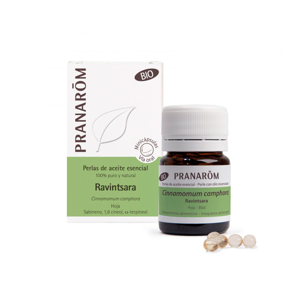 Pranarom Ravintsara Aceite Esencial 60 perlas