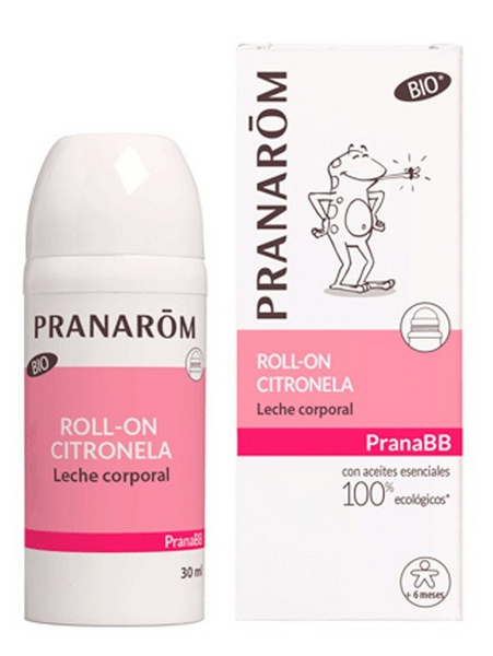 Pranarom Roll-on Citronela Bio Leche Corporal +6 meses 30 ml