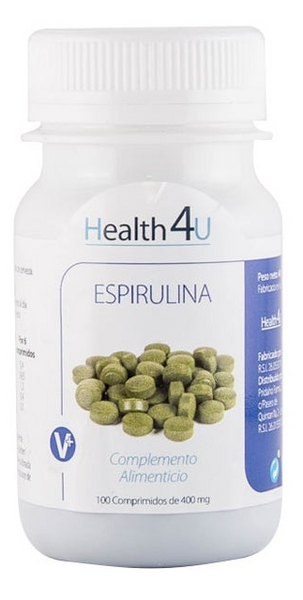 Pridaho H4U Espirulina 100 Comprimidos de 400 mg