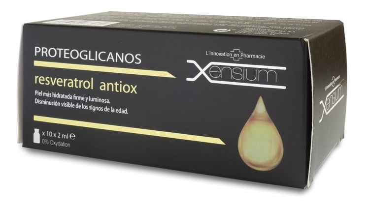Pridaho Xensium Proteoglicanos Resveratrol 10 Ampollas