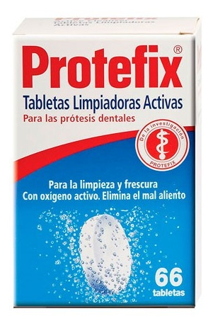 Protefix Tabletas Limpiadoras 66 uds