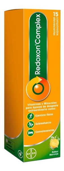 Redoxon Complex Vitaminas Defensas 15 Comprimidos Efervescentes