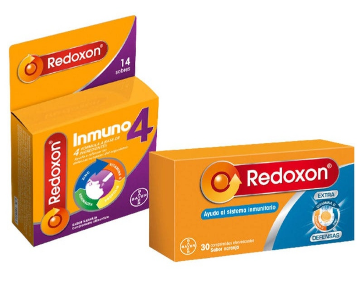 Redoxon Extra Defensas + Inmuno 4 Vitaminas y Defensas 30 comprimidos