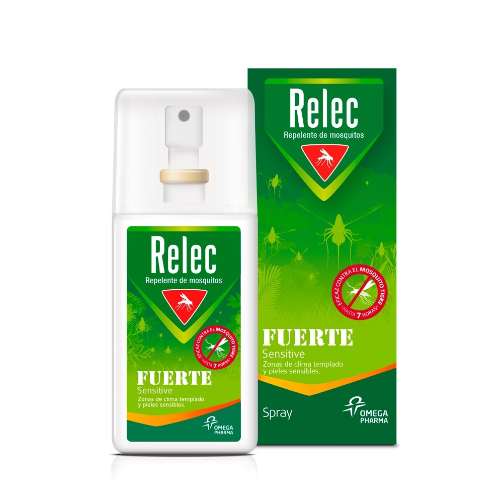 Relec Fuerte Sensitive spray antimosquitos 75 ml