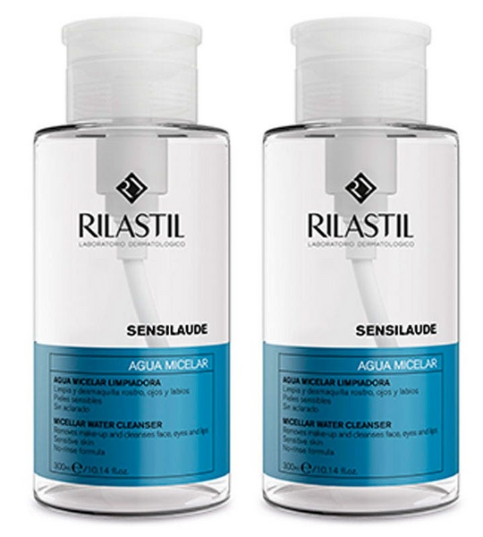 Rilastil Sensilaude Agua Micelar Limpiadora 2x300 ml