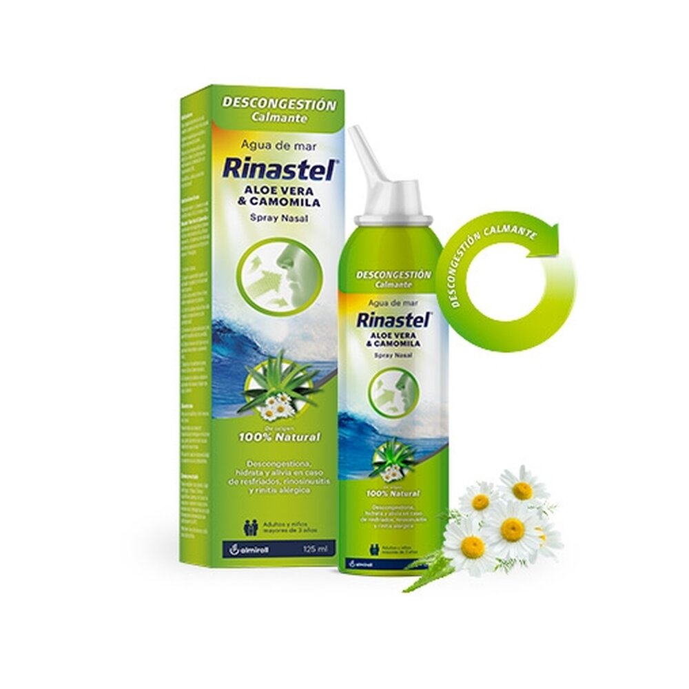 Rinastel Spray nasal de aloe vera y camomila 125 ml
