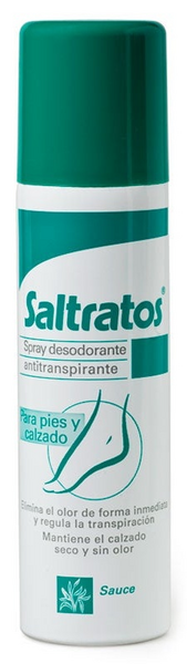 Saltratos Spray Desodorante Antitranspirante Para pies y calzado 150 ml