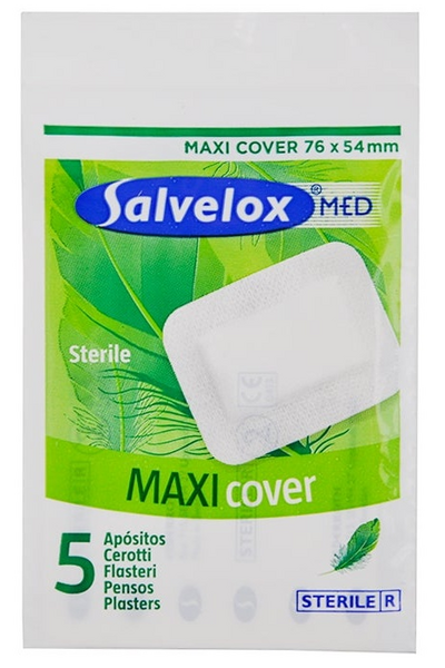 Salvelox Maxi Cover Med 76 x 54 mm 5 Apositos