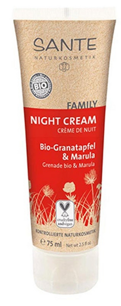 Sante Crema Noche Family Granada y Marula BIO 75 ml