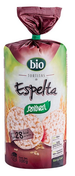 Santiveri Tortitas Espelta Bio 100 gr
