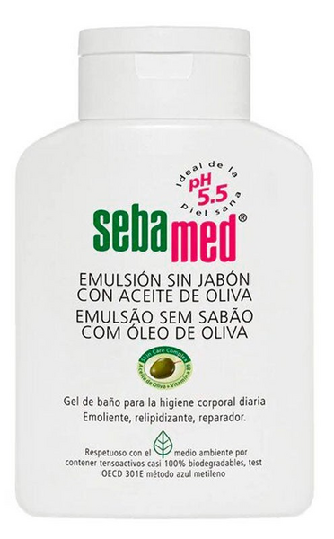 Sebamed Emulsión Sin Jabón Con Aceite Oliva 200 ml