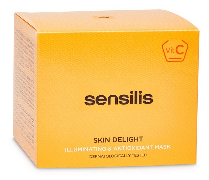 Sensilis Skin Delignt Mascarilla Iluminadora Skin Delight Vitamina C 150 ml