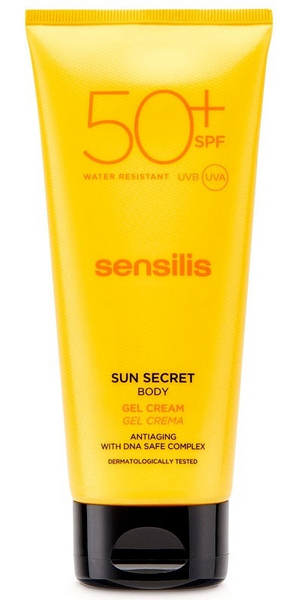Sensilis Sun Secret Gel Crema Solar Corporal SPF50+ 200 ml