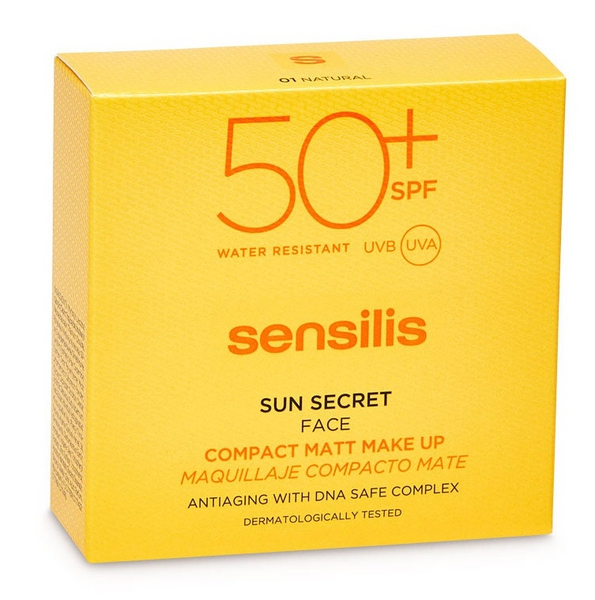 Sensilis Sun Secret Maquillaje Compacto Natural SPF50 10 gr