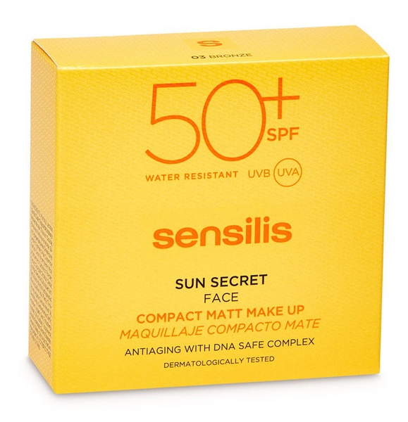 Sensilis Sun Secret Maquillaje Compacto SPF50+ Bronze 10 gr