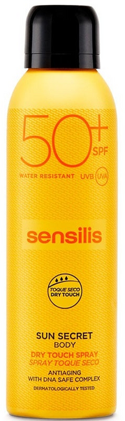 Sensilis Sun Secret Spray Corporal SPF50+ Toque Seco 200 ml
