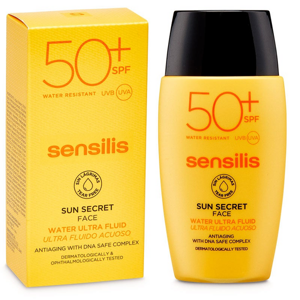 Sensilis Sun Secret Ultra Fluido Acuoso Facial SPF50+ 40 ml