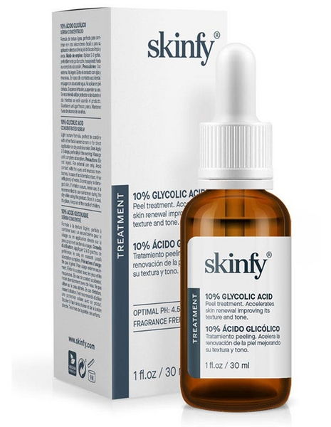 Sérum 10% Ácido Glicólico Skinfy Tratamiento 30 ml