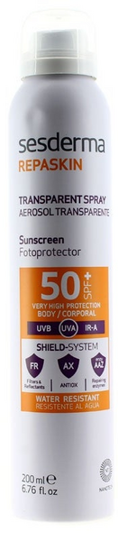 Sesderma Repaskin Spray Solar Transparente SPF50+ 200 ml