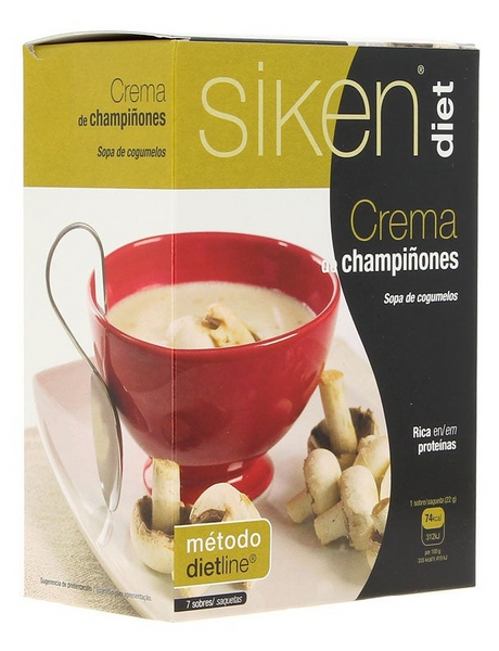 Siken Crema Champiñones 7 sobres