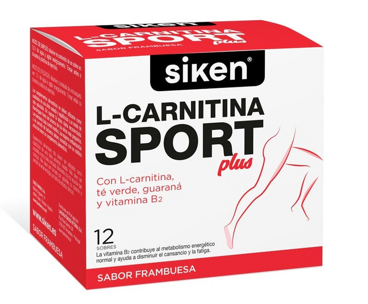 Siken L-carnitina Sport Plus 12 Sobres